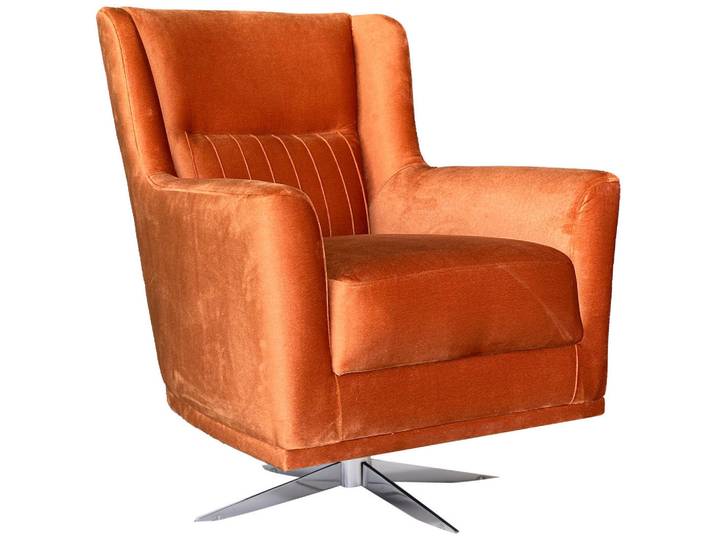 Livetastic Sessel, Bronzefarben, Metall, Uni, 70x96x75 cm, DIN EN ISO 14001, DIN EN ISO 9001, Wohnzimmer, Sessel, Polstersessel