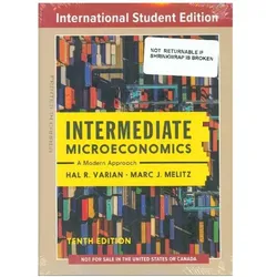 Intermediate Microeconomics, Fachbücher von Hal R. Varian, Marc Melitz