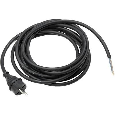 AS Schwabe 70552 Strom Anschlusskabel Schwarz 5.00m
