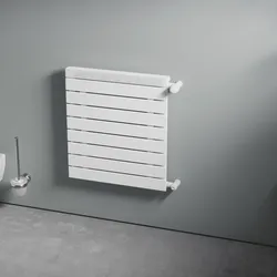 XIMAX Badheizkörper PEP, 650 x 500 mm, Weiß, 289 Watt - 650x500x56 mm, 289 Watt