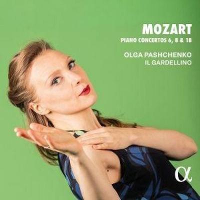 Mozart: Klavierkonzerte Nr. 6,8 & 18 - Il Gardellino,Olga Pashchenko, CD