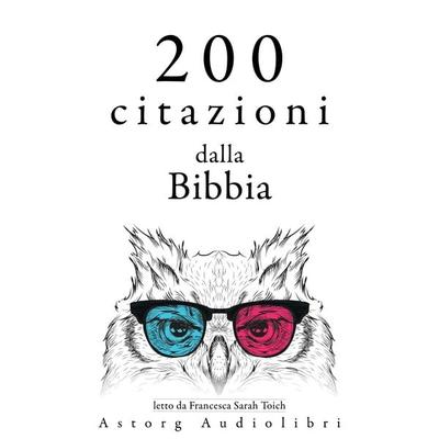 200 citazioni dalla Bibbia - Anonymous, Audio, 9782821168961