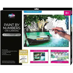 Zieler - Acrylic A3 - Paint By Numbers - Elephants (609299440)