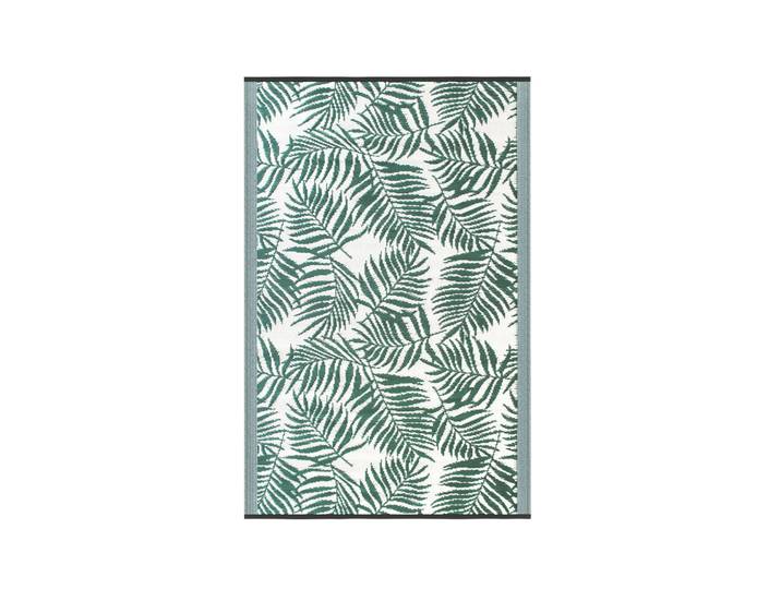 Outdoor Teppich TROPIC 270 x 180 cm grün/weiss