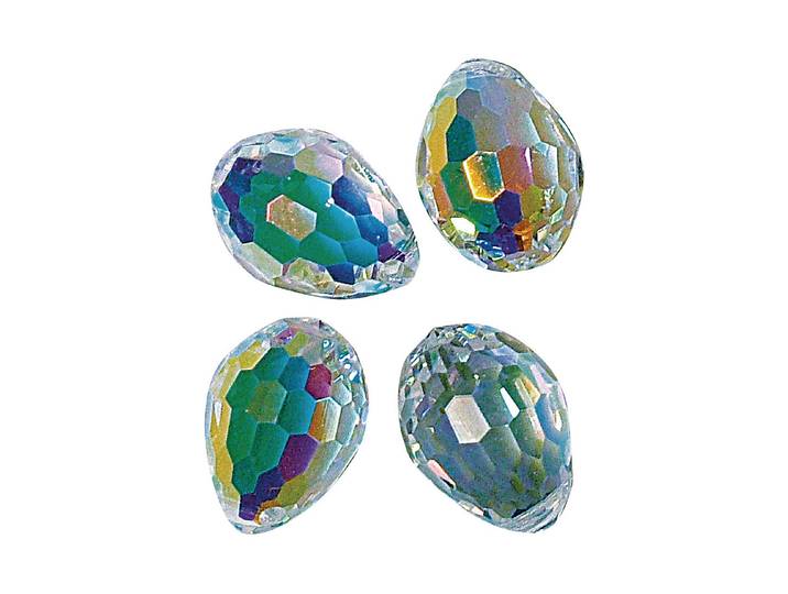 Rayher Swarovski Kristall-Perltropfen 1 × 0.7 cm 2 Stück