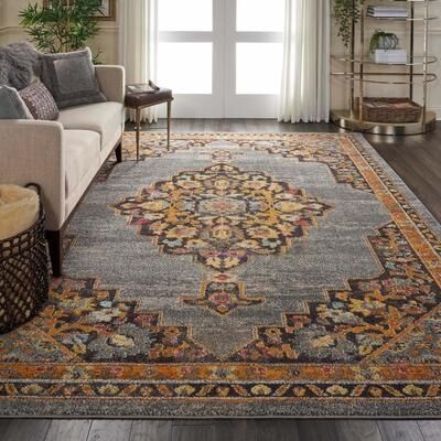 Nourison Passionate Persian Vintage Medallion Area Rug