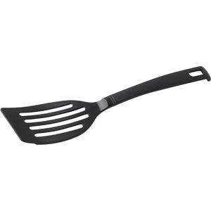 Fackelmann Pfannenwender Nero, 23741, Kunststoff, 6 x 27 cm, spülmaschinengeeignet, schwarz