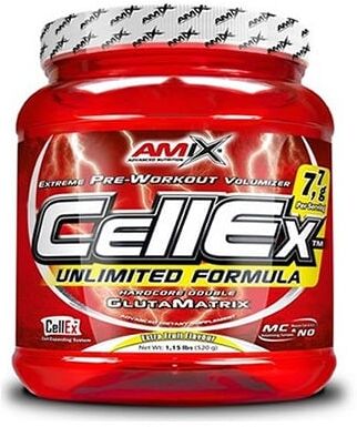 Amix Nutrition Pre-entreno Cellex Unlimited Polvo 520 g Ponche de Fruta