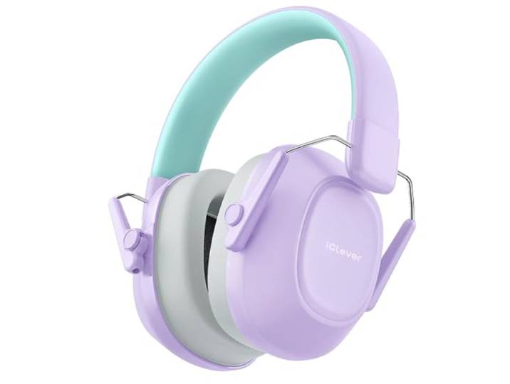 iClever Casque anti-bruit pour enfants IC-EM01 violet