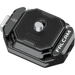 Falcam F38 Multi-hole Quick Release Kit #F38B3404 (Stativ Schnellwechselplatte), Stativ Zubehör, Schwarz