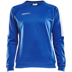 CRAFT Progress R-Neck Sweatshirt Damen 345900 - royal/white XS