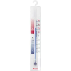 Metaltex Tiefkühlthermometer, Thermometer + Hygrometer, Weiss
