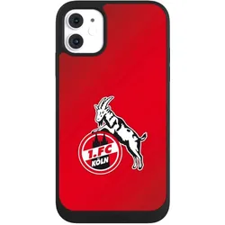 Nivocase Handyhülle für Apple iPhone 11 Hülle NIVOpure Case Schwarz 1. FC Köln EffZeh Offizielles (Apple iPhone 11), Smartphone Hülle, Schwarz