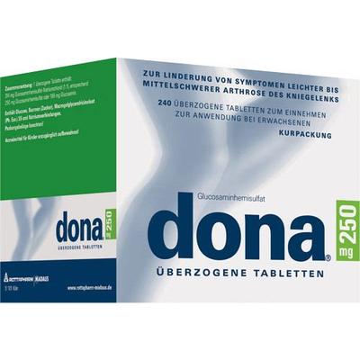 Dona 250 mg überzogene Tabletten 240 St Überzogene
