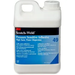 3M Scotch-Weld Dispersionsklebstoff auf Acrylatbasis 49, Transparent, 2 l