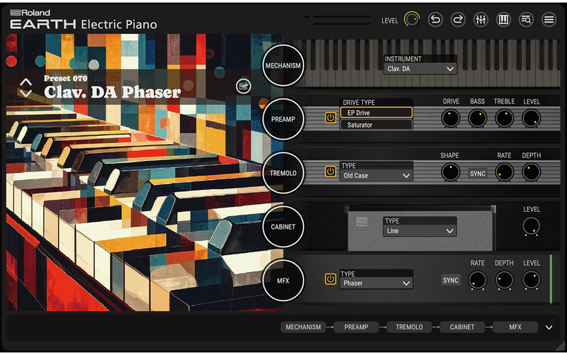 Roland Cloud Earth Electric Piano