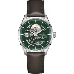 Hamilton Jazzmaster Skeleton Auto H42535560 - teil-skelettiert,braun - 40mm