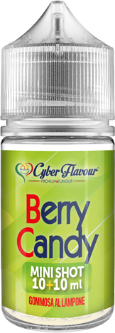 Cyber Flavour Berry Candy Aroma Mini Shot 10ml Caramella Lampone