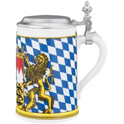 Esmeyer Seltmann Bierkrug mit Deckel 408 0,75 l