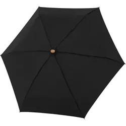 Nature Mini Cork Regenschirm, schwarz