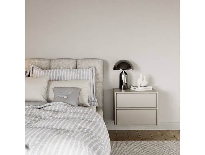 Hänge-Nachtkommode Framme 40cm Beige/Kaschmir