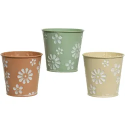 Pflanztopf FLOWER (DH 14x12,60 cm) - DH 14x12,60 cm