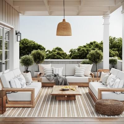 Nuloom Hermine Striped Indoor/Outdoor Area Rug
