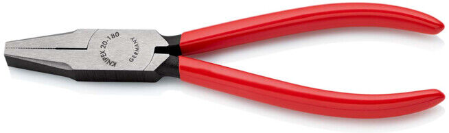 KNIPEX 20 01 180 Pince plate noire atramentée 180 mm (20 01 180)