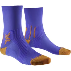 X-Socks, Unisex, Sportsocken, Run Perform Crew (45 - 47), Orange, Blau