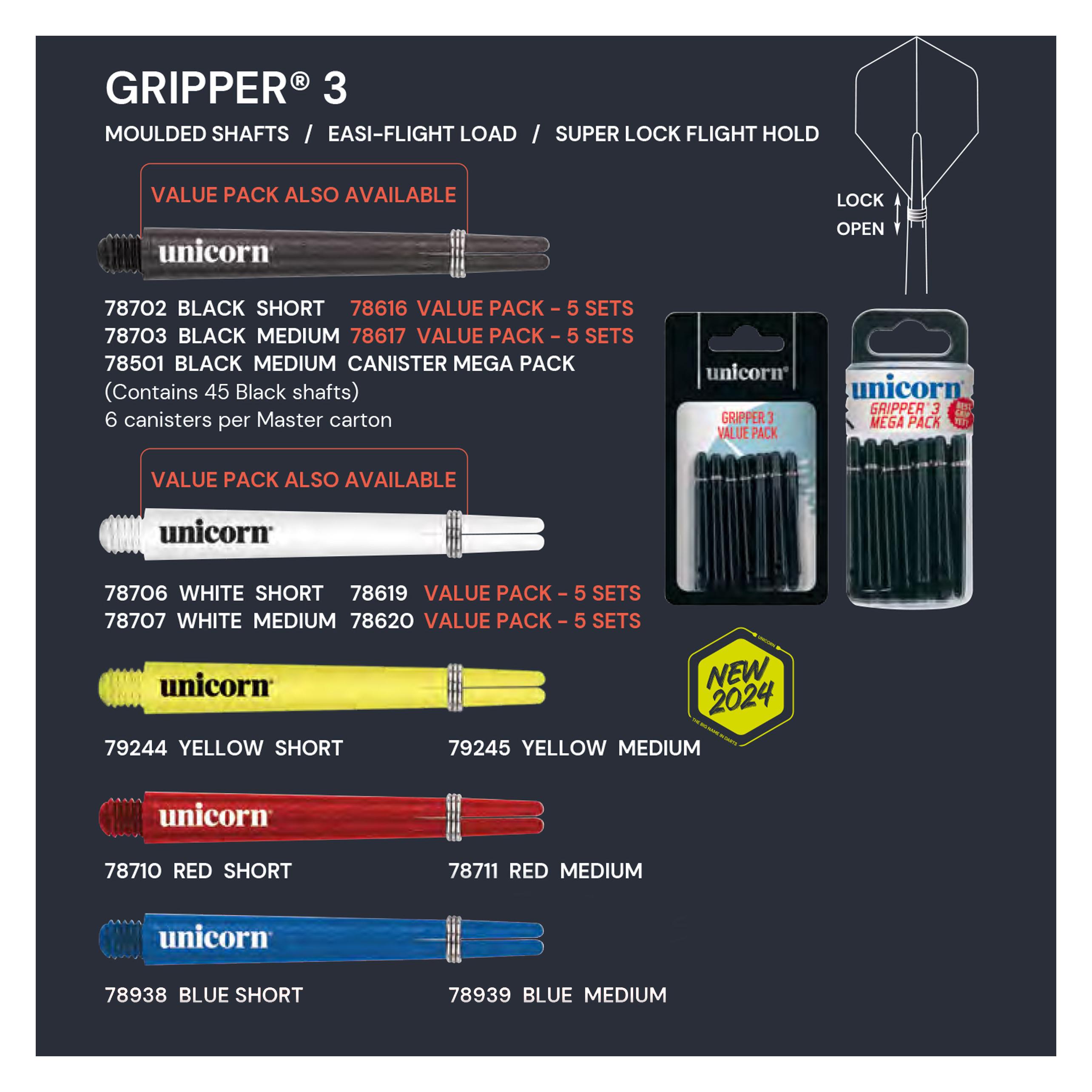 Unicorn Gripper 3 Shaft (34.40 mm) (17321517)
