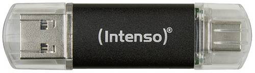 Intenso Twist Line USB-Stick 64 GB Anthrazit 3539490 USB-A, USB-C, USB-A (USB 3.1 Gen 1)