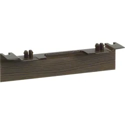 Hager SL20055ACD6 Geräteträgerschürze für Geräteträger universal design SL 20x55mm Dekor Sucupira
