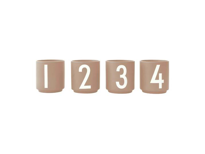 Design Letters Design Letters espressokop 4-pack Beige