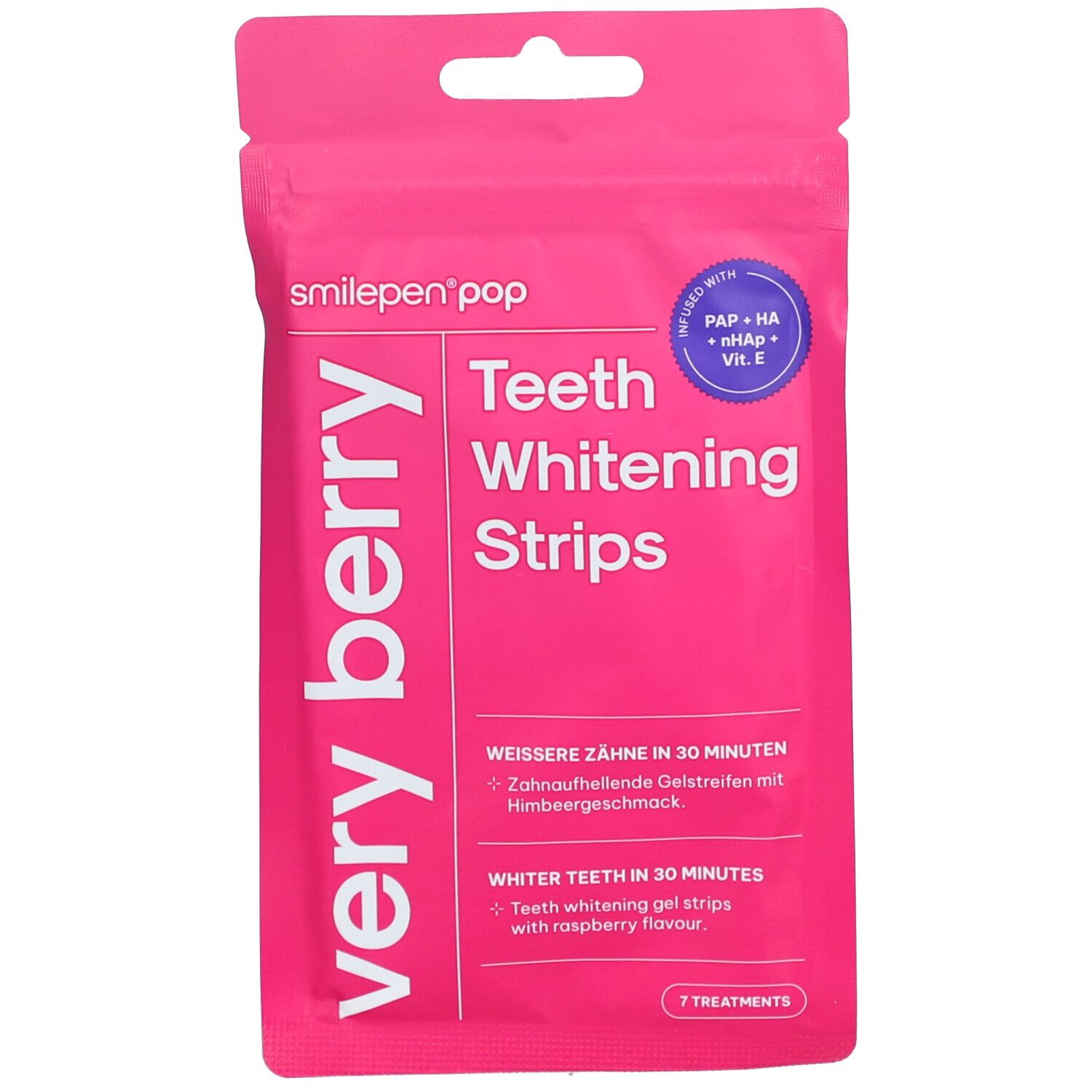 Smilepen Pop Teeth Whit Strips Ve Berry 7 x 2 Stk 7x2 St Sonstige