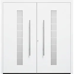 Hörmann Aluminium Haustür TopComfort Portal Motiv 503, 2-flügelig