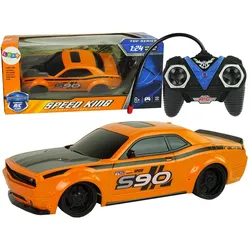 Ferngesteuerter Sportwagen 1:24 racing orange 27 Mhz Pilot