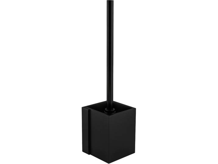 WC-Garnitur KLEINE WOLKE Gerry , schwarz, B:9,5cm H:36cm L:9,5cm Ø:9,5cm, Reinigungsbürsten, WC-Garnitur