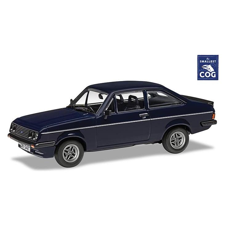 Corgi Ford Escort Mk2 RS2000 Midnight Blue Richard Hammond Smallest Cog (VA14909)
