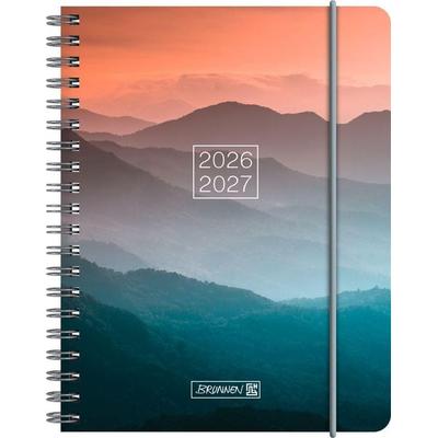 Schülerkalender 2026/2027 'Misty Sunset' | A6, Kunststoff
