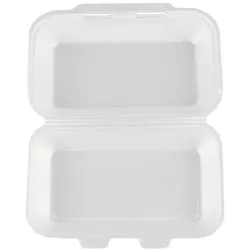DayBays 500 Stk. Lunchbox IP9 Klein 185x155x75 mm Weiß