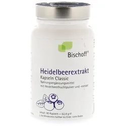 Heidelbeer Extrakt Kapseln 80 St