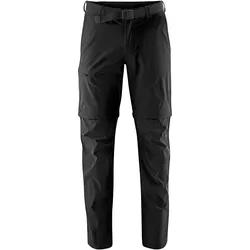 Maier Sports, Herren, Outdoorhose, Tajo 2 Zip Off Pants Long (110, XL), Schwarz