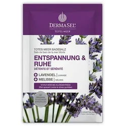 Dermasel Totes Meer Badesalz Entspannung & Ruhe 80 G