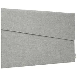Sigel Laptophülle M hellgrau 39,6 cm (15,6 Zoll), 40.5x28x1 cm