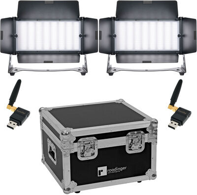 Eurolite LED PLL-384 CW/WW Bundle Noir