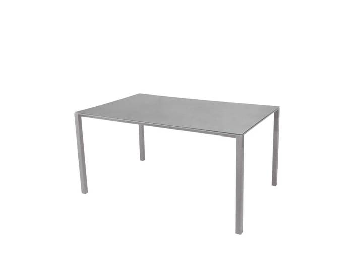 Cane-line Pure Esstisch Concrete Grau-Hellgrau 150x90 cm