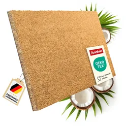floordirekt Fußmatte Kokos   Natur   24 mm