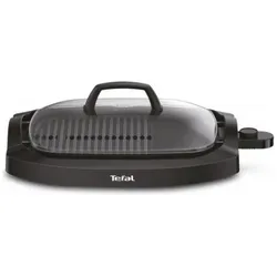Tefal Pla Plancha Mit Deckel 2000w Blk, Tischgrill, Schwarz