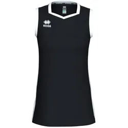 Errea, Unisex, Sportshirt, Singlet Becky Ad (L), Weiss, Schwarz