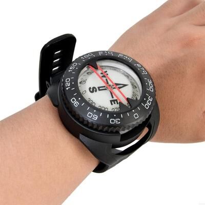ModernMart Adventure Waterproof Compass Watch For Hiking Navigation And Outdoor Survival Adventure Waterproof Compass Watch For Hiking Navigation And Outdoor Survival